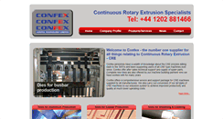 Desktop Screenshot of confexuk.com